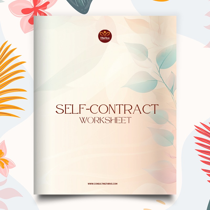 Self Contract Worksheet – FREE